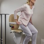 ανελκυστήρες σκάλας SYNERGY με περιστρεφόμενο κάθισμα